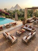 Havana Outdoor Furniture Set – طقم أثاث خارجي فاخر (ركنة وكرسي وترابيزة)