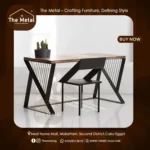 Wood and Metal Home Computer Desk – Rustic Industrial Desk