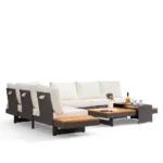 طقم أثاث خارجي هافانا الجديد للحدائق والروف - New Havana G Outdoor Furniture Set