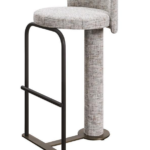 Premium Stitched Bar Chair - كرسي بار مبطن فاخر