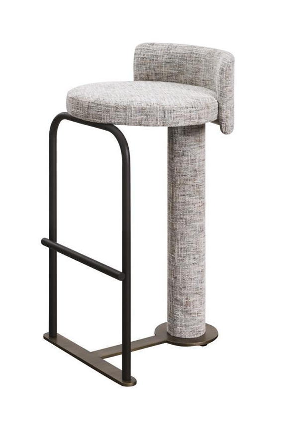 Premium Stitched Bar Chair - كرسي بار مبطن فاخر