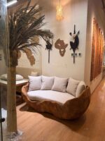 "The Metal Coconut" Sofa كنبة ذا ميتال كوكو نت – تصميم مستوحى من الطبيعة