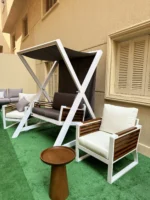 Samoa Swing Sofa — Luxury Outdoor Swing – أرجوحة كنب خارجية فاخرة - Image 3