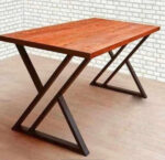 "Premium Industrial" Desk مكتب كمبيوتر مميز – خشب ومعدن