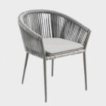 Rustic Rope Metal Chair كرسي معدني بالحبل الروستيك