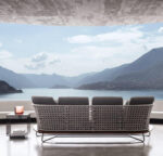 "Seashell Luxury Outdoor Sofa" - كنبة حدائق خارجية فاخرة