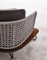 "Seashell Luxury Outdoor Sofa" - كنبة حدائق خارجية فاخرة