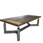 طاولة وسط هيمالايا مودرن - Himalaya Center Table – Natural Wood & Metal