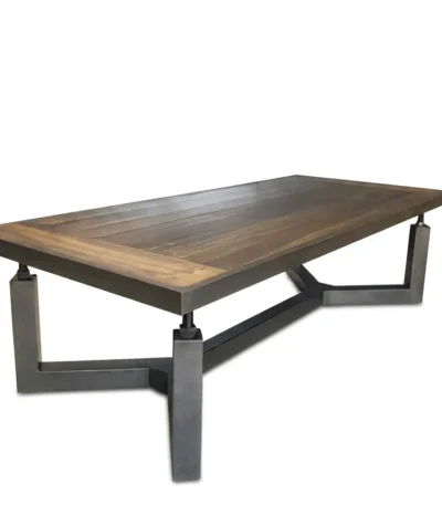 طاولة وسط هيمالايا مودرن - Himalaya Center Table – Natural Wood & Metal