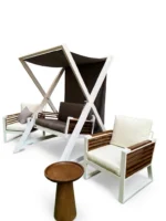 Samoa Swing Sofa — Luxury Outdoor Swing – أرجوحة كنب خارجية فاخرة