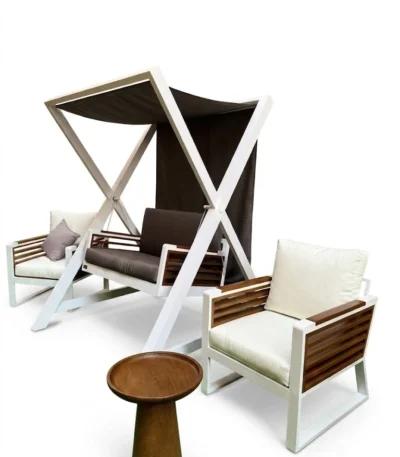 Samoa Swing Sofa — Luxury Outdoor Swing – أرجوحة كنب خارجية فاخرة