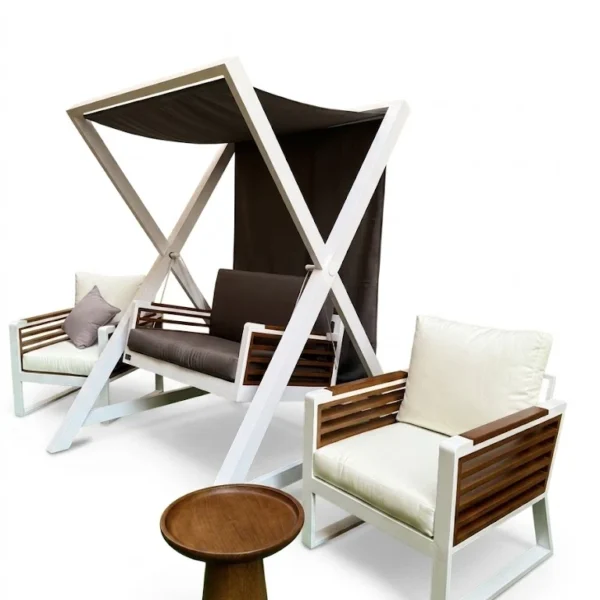 Samoa Swing Sofa — Luxury Outdoor Swing – أرجوحة كنب خارجية فاخرة