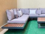Havana LL – Luxury Outdoor Wood & Metal Furniture Set – طقم أثاث خارجي فاخر خشب ومعدن