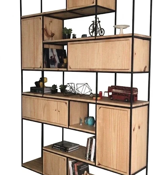 "Norma" Bookshelf مكتبة ووحدة أرفف مودرن للمساحات الصغيرة