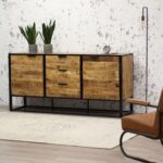 Buffet – The Metal | Premium Industrial Wood & Metal Sideboard