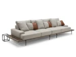 "Laura U Modern Outdoor Sofa | كنبة زاوية (U-Shape) خارجية فاخرة