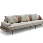 "Laura U Modern Outdoor Sofa | كنبة زاوية (U-Shape) خارجية فاخرة