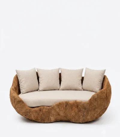"The Metal Coconut" Sofa كنبة ذا ميتال كوكو نت – تصميم مستوحى من الطبيعة