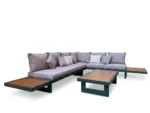Havana LL – Luxury Outdoor Wood & Metal Furniture Set – طقم أثاث خارجي فاخر خشب ومعدن