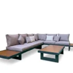 Havana LL – Luxury Outdoor Wood & Metal Furniture Set – طقم أثاث خارجي فاخر خشب ومعدن