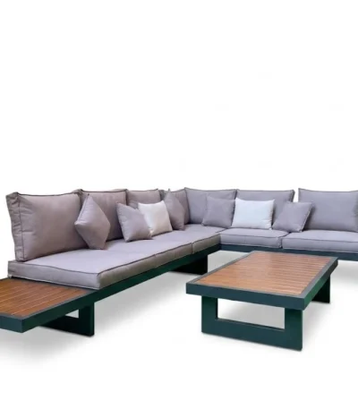 Havana LL – Luxury Outdoor Wood & Metal Furniture Set – طقم أثاث خارجي فاخر خشب ومعدن