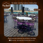 Premium Industrial Bar Table and Chair Set – The Metal Modern Design