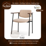Luxury Dining Chair – Model 118 (Black & Gold Edition)