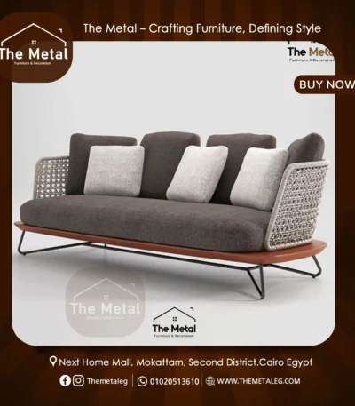 Seashell – Luxury Outdoor Sofa & Seating Set