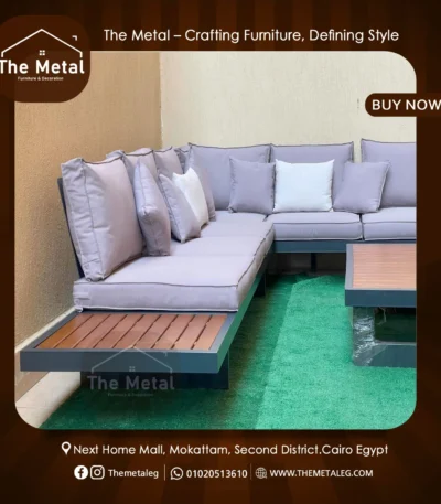 Havana LL – Luxury Outdoor Wood & Metal Furniture Set