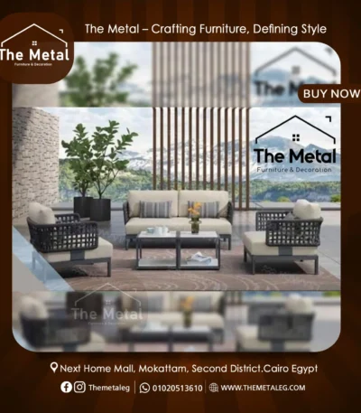 Seashell – Luxury Outdoor Sofa & Seating Set