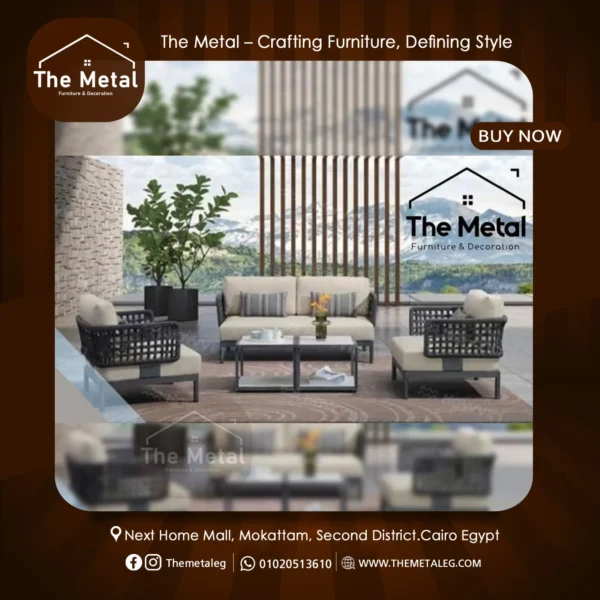 Seashell – Luxury Outdoor Sofa & Seating Set