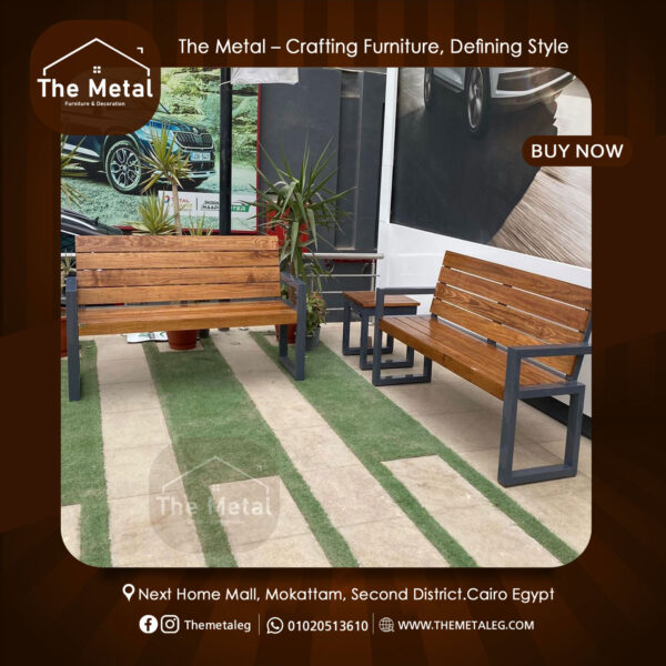 The Metal – Urban Street Bench