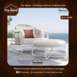 Luxury Modern Lounge Chair – The Metal