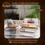 Luxury Modern Lounge Chair – The Metal