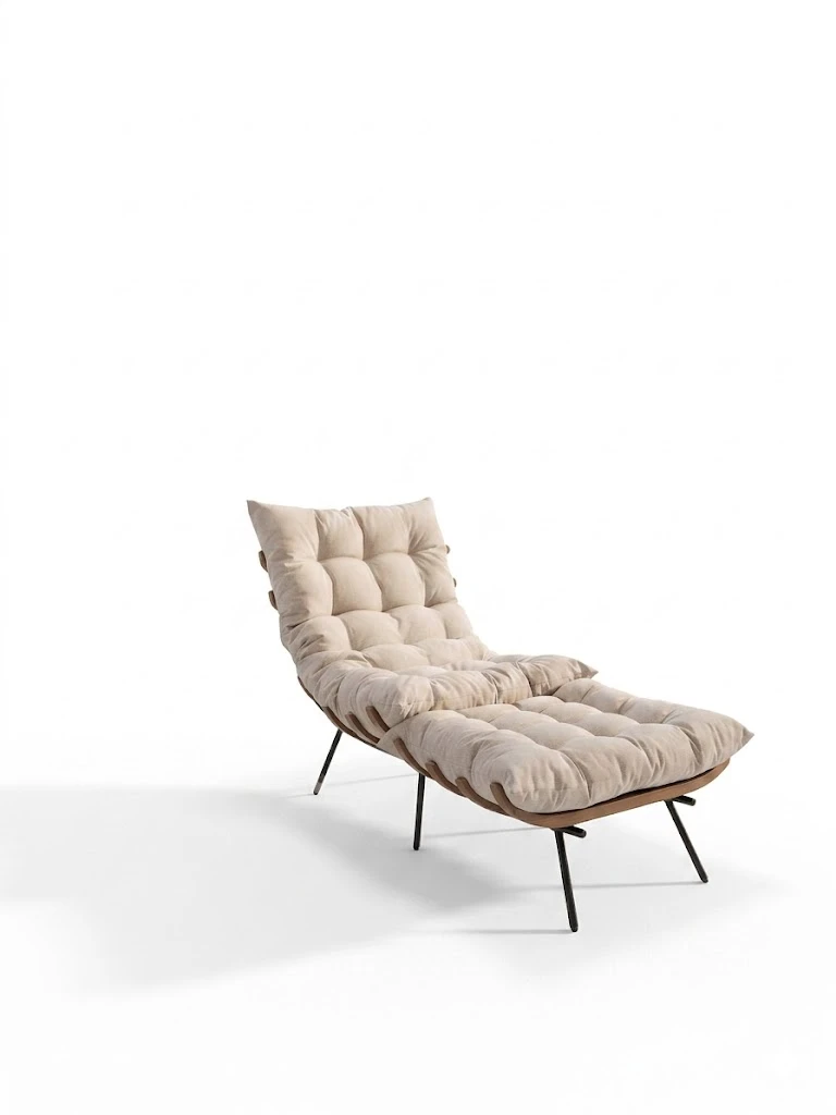 كرسي استرخاء شيزلونج مودرن مريح - Lobster Chair فاخر