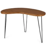 "Premium Industrial" Desk مكتب كمبيوتر مميز – خشب ومعدن