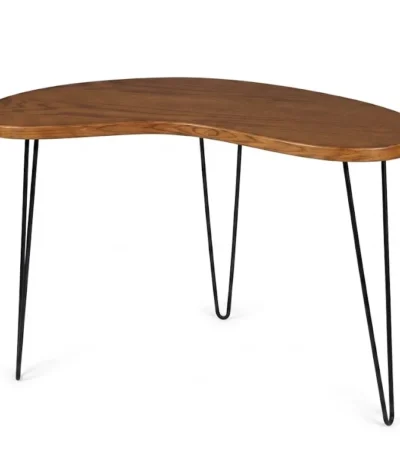 "Premium Industrial" Desk مكتب كمبيوتر مميز – خشب ومعدن