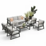 "Samoa Outdoor Furniture Collection - طقم جلسة خارجية مودرن