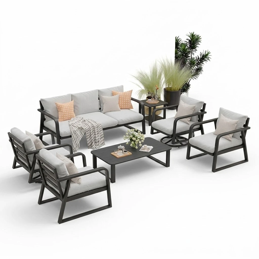 "Samoa Outdoor Furniture Collection - طقم جلسة خارجية مودرن