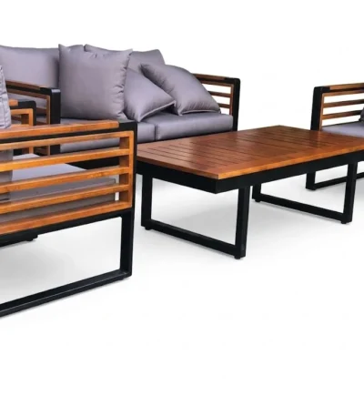 "Samoa Armchair Set- طقم جلسة خارجية مودرن