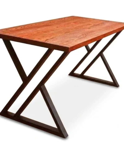 "Premium Industrial" Desk مكتب كمبيوتر مميز – خشب ومعدن