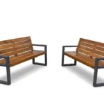 Urban Street Bench مقعد حدائق مودرن للمساحات الخارجية والمدن (بانش)