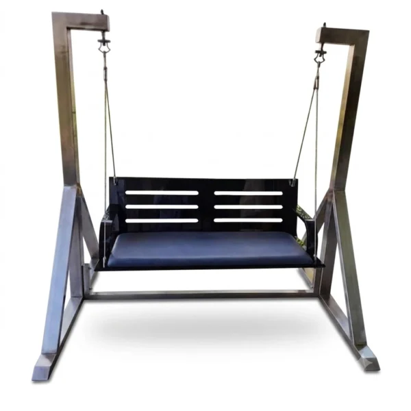 "Patio Luxury Swing Sofa" أرجوحة حدائق فاخرة – ألومنيوم وقماش ووتربروف