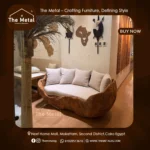 The Metal Coconut Sofas – Handcrafted Natural Palm Design
