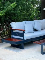 Havana LL – Luxury Outdoor Wood & Metal Furniture Set – طقم أثاث خارجي فاخر خشب ومعدن