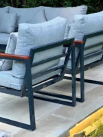 Havana LL – Luxury Outdoor Wood & Metal Furniture Set – طقم أثاث خارجي فاخر خشب ومعدن