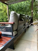 Havana LL – Luxury Outdoor Wood & Metal Furniture Set – طقم أثاث خارجي فاخر خشب ومعدن