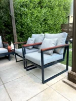 Havana LL – Luxury Outdoor Wood & Metal Furniture Set – طقم أثاث خارجي فاخر خشب ومعدن