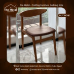 Lyra Dining Chair | Best Luxury Mid-Century Solid Wood Leather Armchair