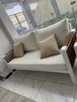 Eden Outdoor Sofa Set | Best Luxury Garden Wood & Metal Lounge Furniture
